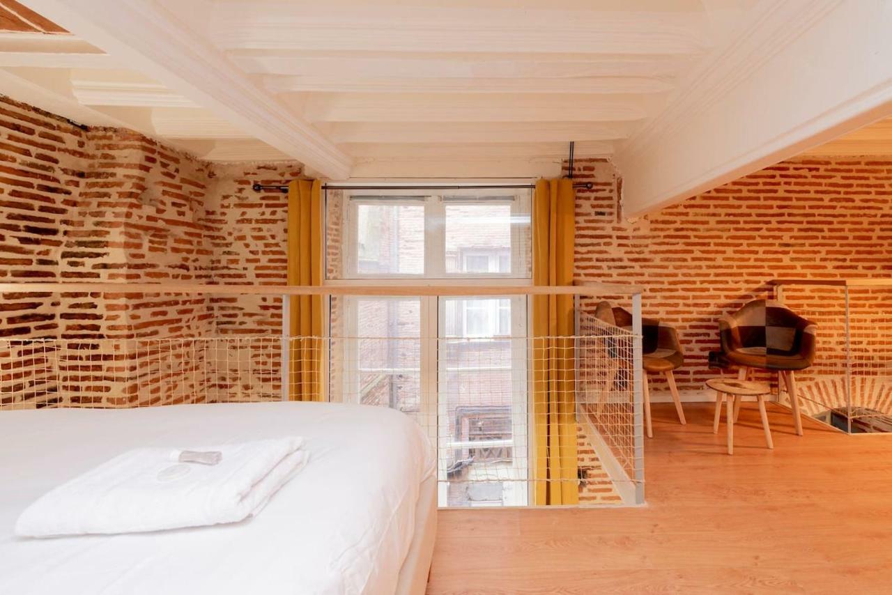 Le Capitoul - Appartement D'Exception Hypercentre De Toulouse Luaran gambar