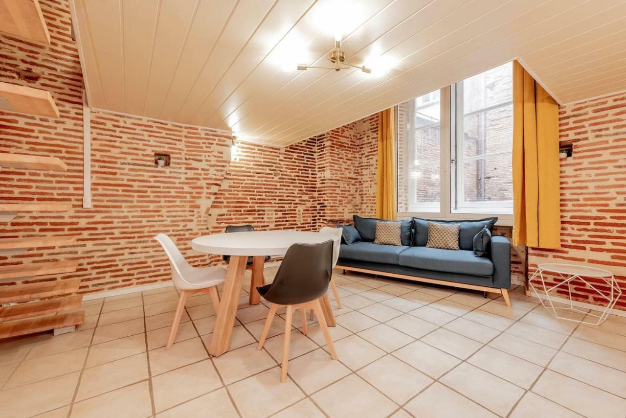 Le Capitoul - Appartement D'Exception Hypercentre De Toulouse Luaran gambar