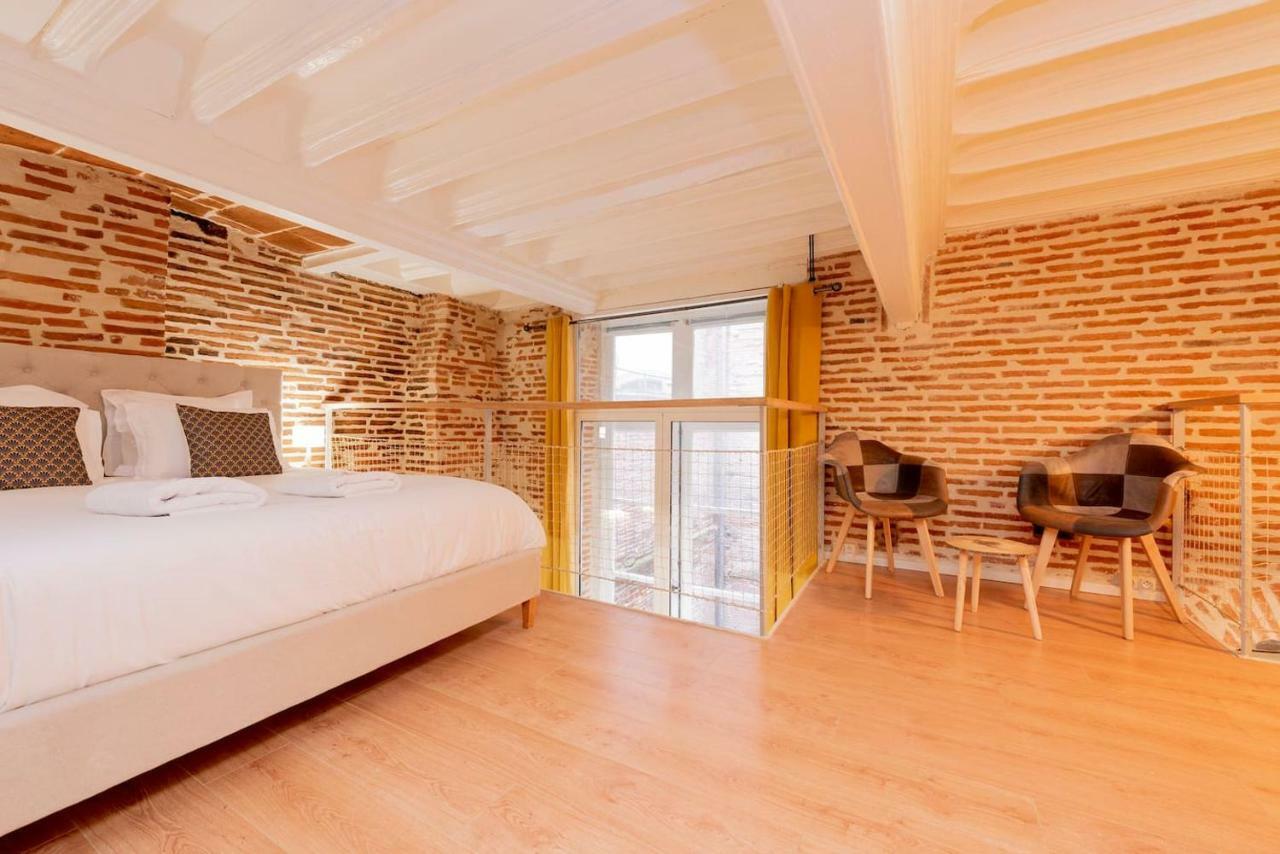 Le Capitoul - Appartement D'Exception Hypercentre De Toulouse Luaran gambar